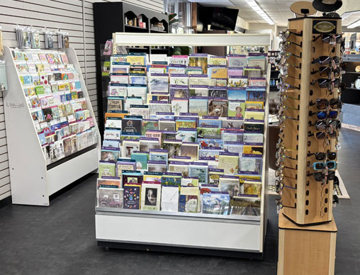 gift shop Greeting cards for all occasions available at Baker Drug Store.<br />